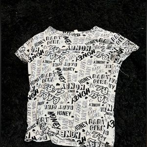 Black and White shirt